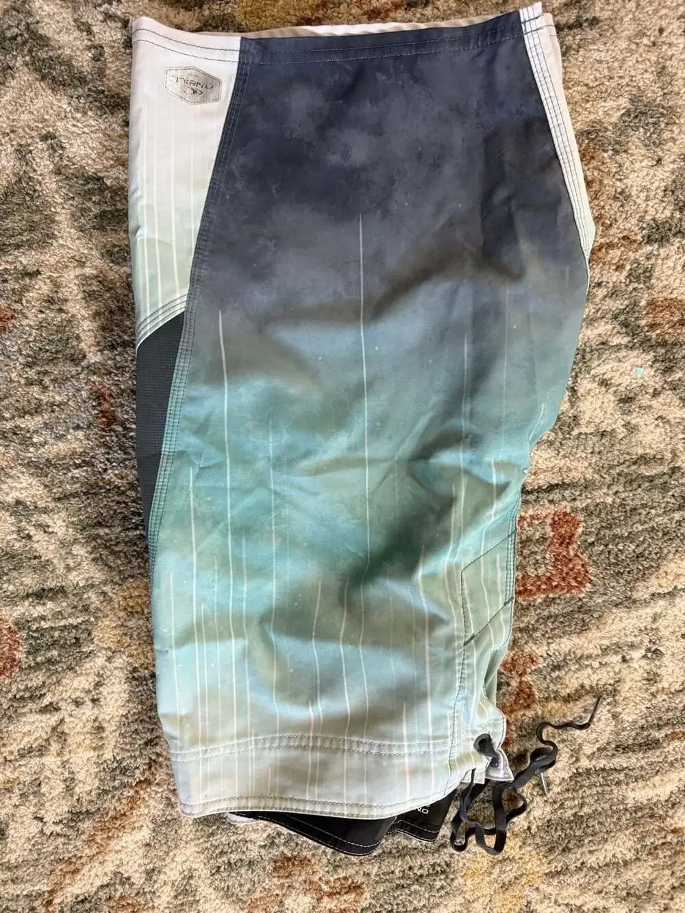 O'Neill Superfreak Gradient Stripe Board Shorts Size 31